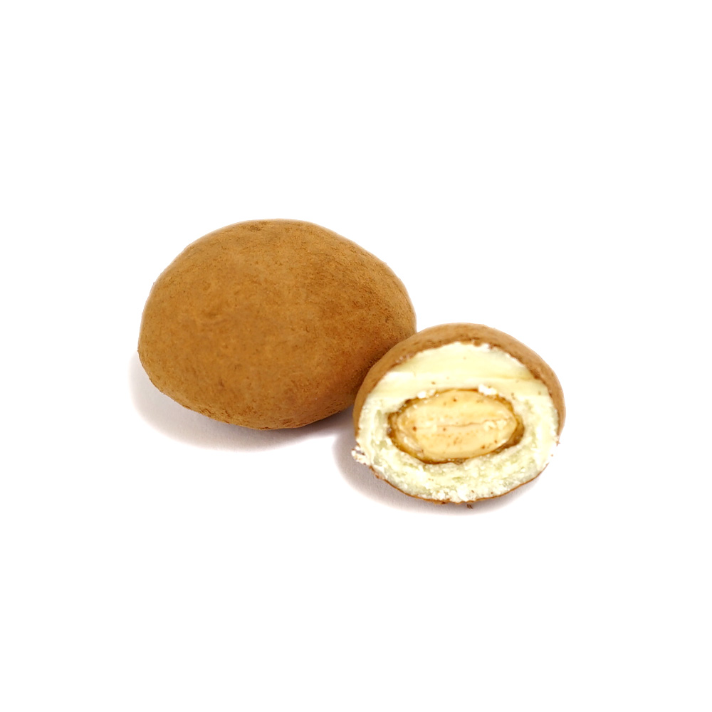 [173105] Almonds White Chocolate Covered with Honey Menorca 50 g