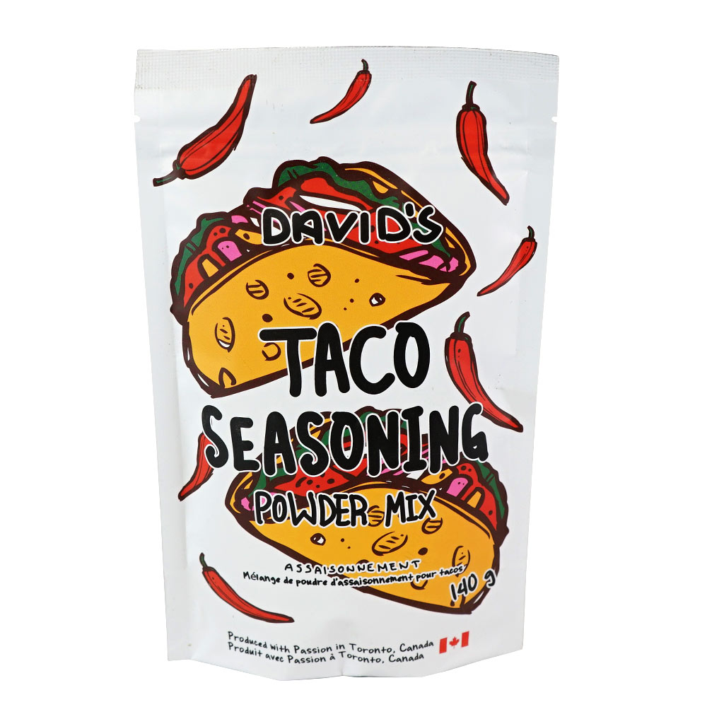 Taco Seasoning Powder Mix 140 g Davids