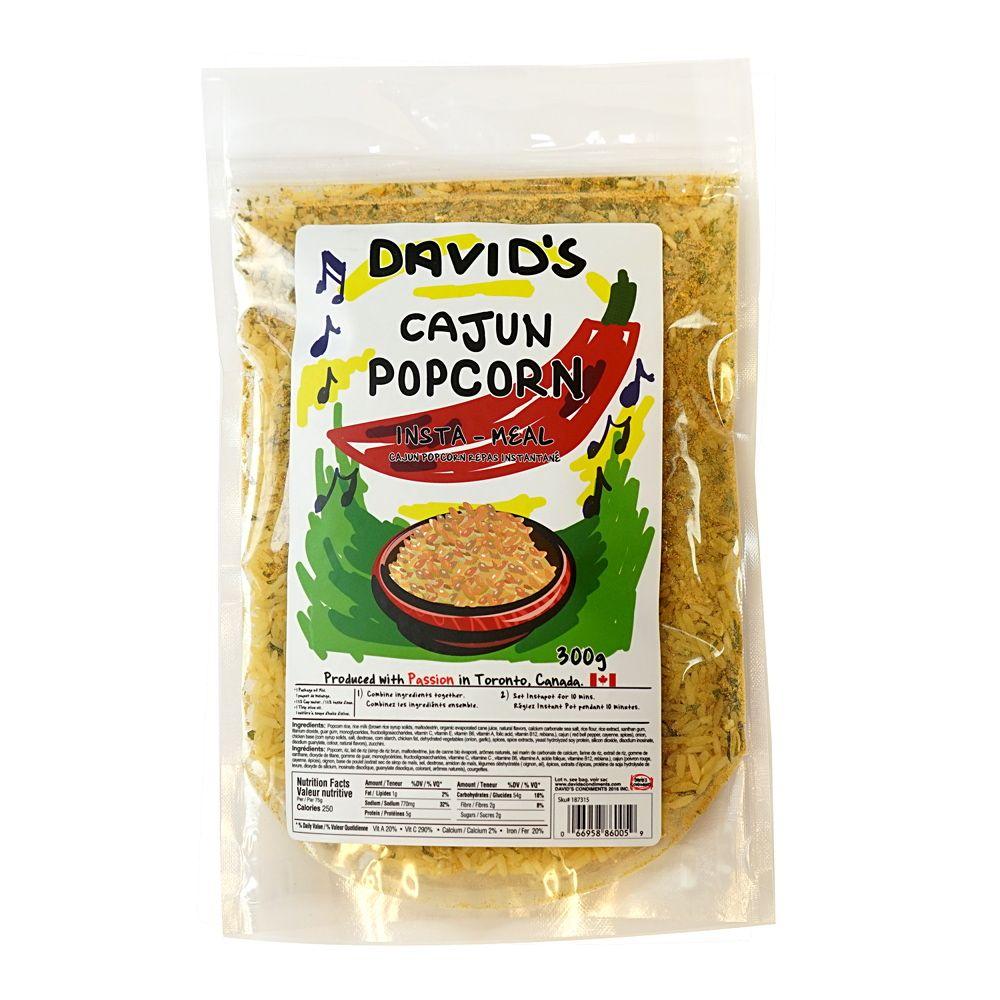 [187315] Cajun Popcorn Insta-Meal 300 g Davids