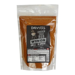 [187370] Dry Rub Chicken Wings 250 g Davids